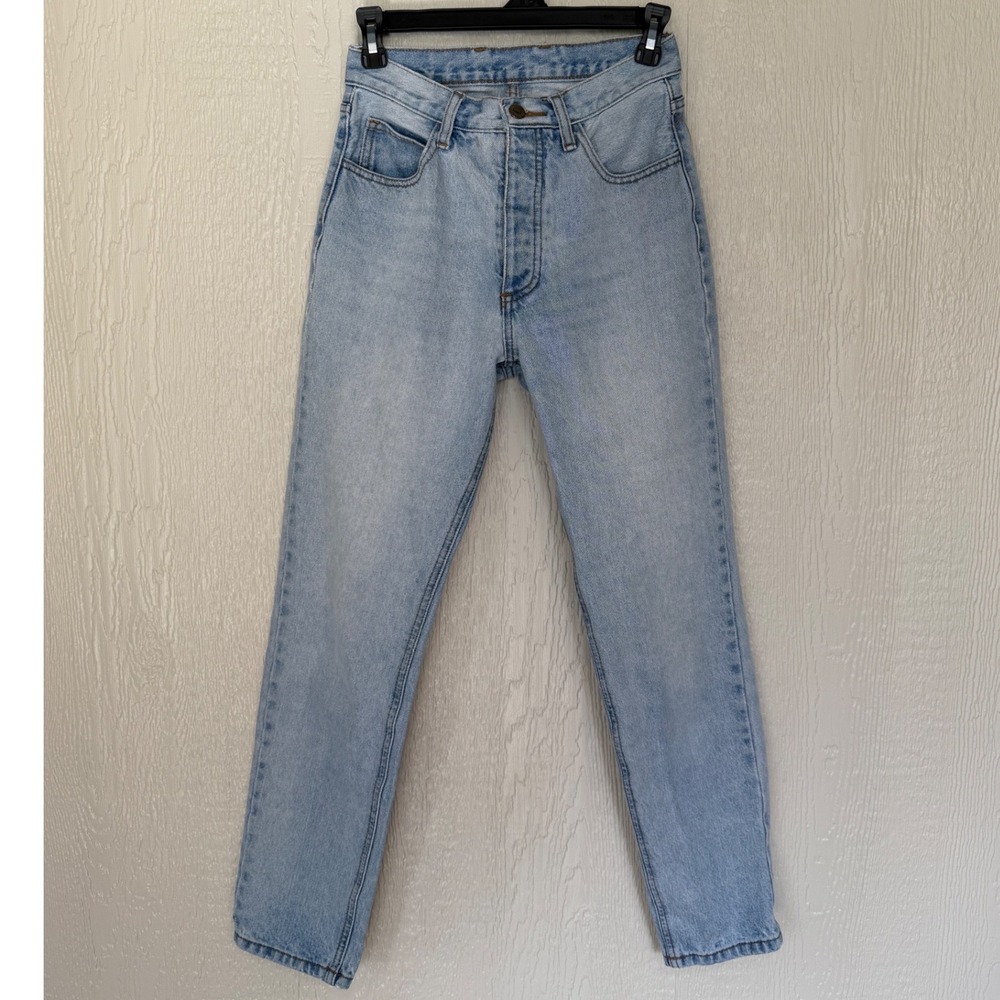 J. Galt High Waisted Straight Leg Jeans Button fly Size Medium See Measurements